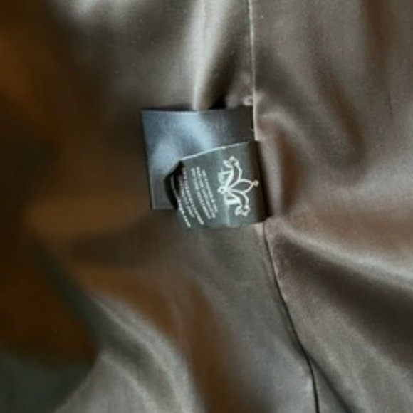 Mackage Brown Wool Double-Breasted Coat Size M! - Picture 15 of 16